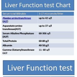 Liver Function Test (LFT) With GGT