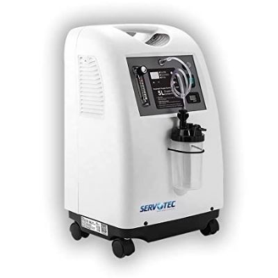 SERVOTECH Oxygen Concentrator (0.5-10 Liter Per Minute) Oxygen Concentration Purity 93% ± 3% at Full 10 LPM