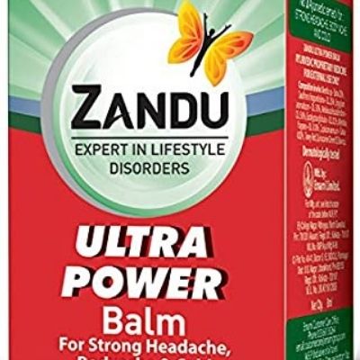 Zandu Ultra Power Balm, 8 ml (Red)