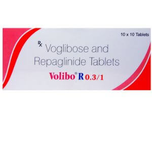 Volibo R 1mg/0.3mg Tablet
